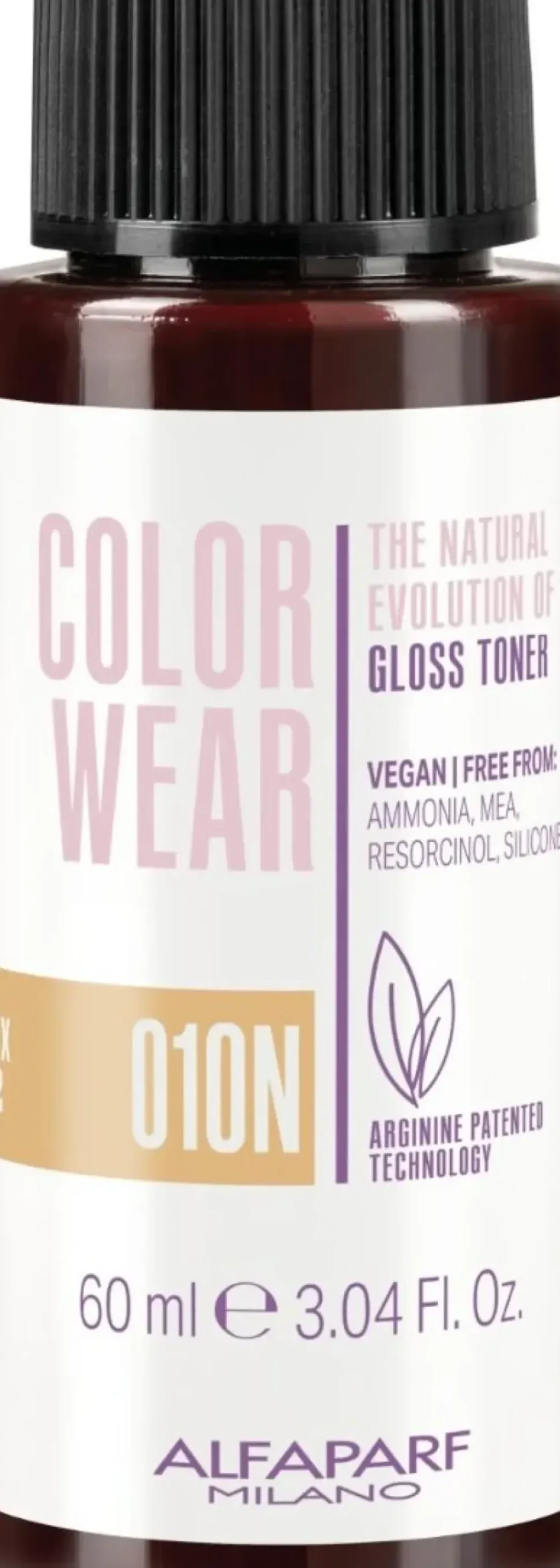 Alfaparf Milano Color Wear Gloss Toner 010N Soft Lightest Natural Blonde - 60 ml