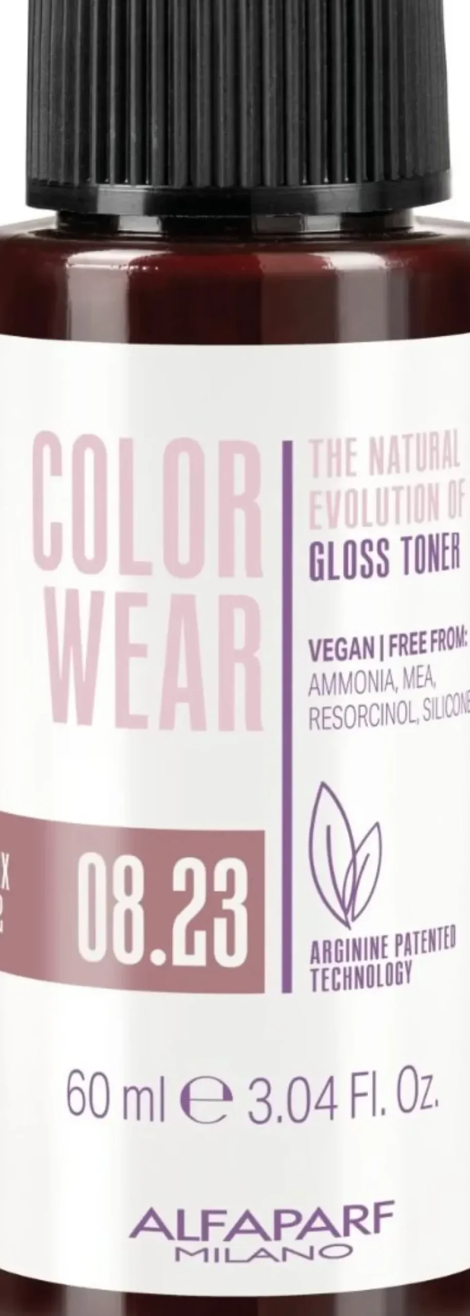 Alfaparf Milano Color Wear Gloss Toner 08.23 Soft Light Violet Golden Blonde - 60 ml