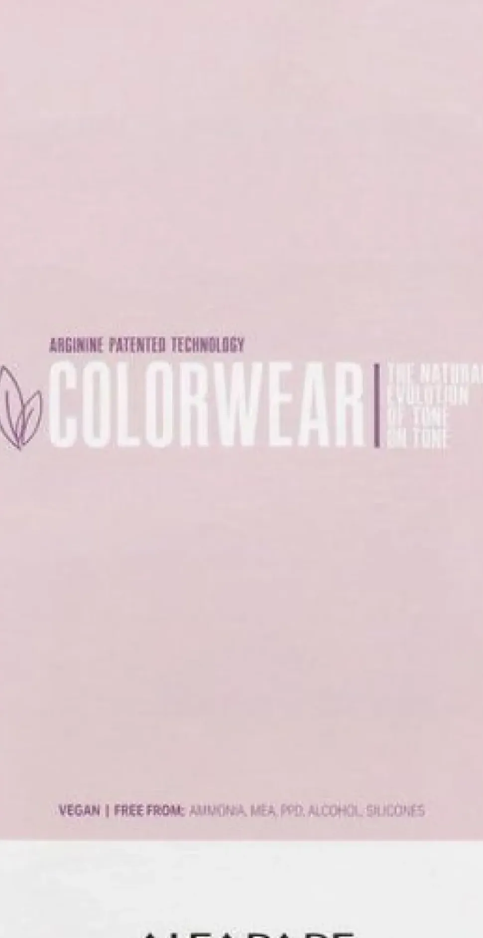 Alfaparf Milano Color Wear Mini Color Chart 2025