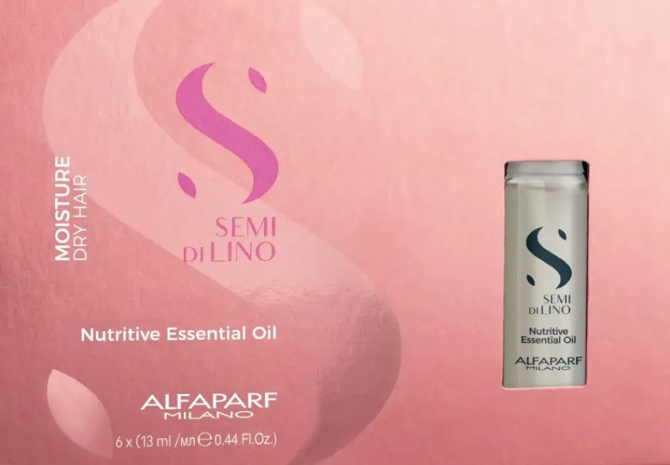 Alfaparf Milano Semi di Lino Moisture Nutritive Essential Oil 6x13 ml