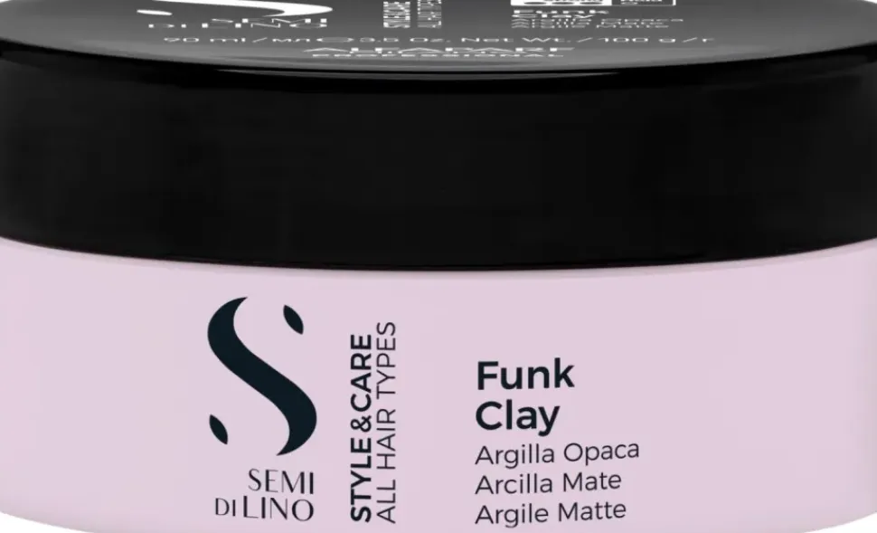 Alfaparf Milano Semi di Lino Style&Care Funk Clay 90 ml