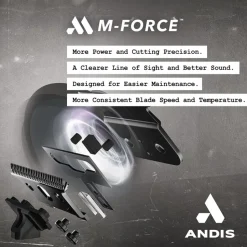 Andis GTX-EXO II Gold with M-Force Cordless Li Trimmer