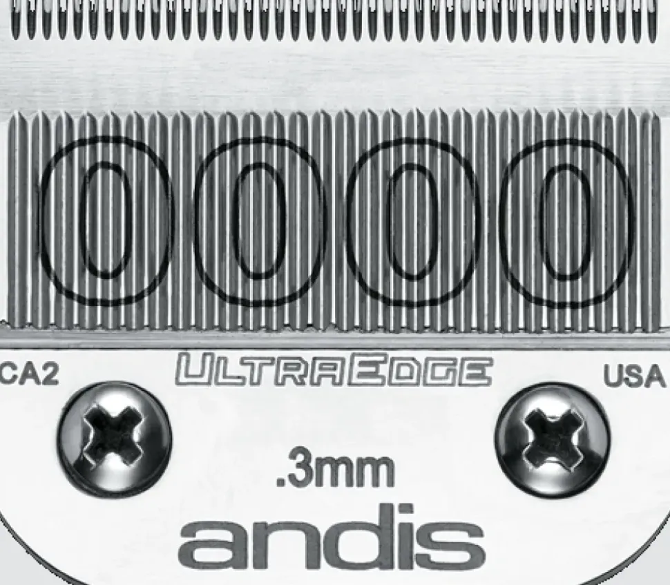 Andis UltraEdge® Detachable Blade Size 0000/0.3 mm