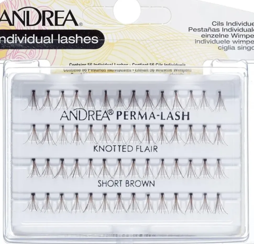 Andrea - Permalash Individual Lashes Flair Short Brown