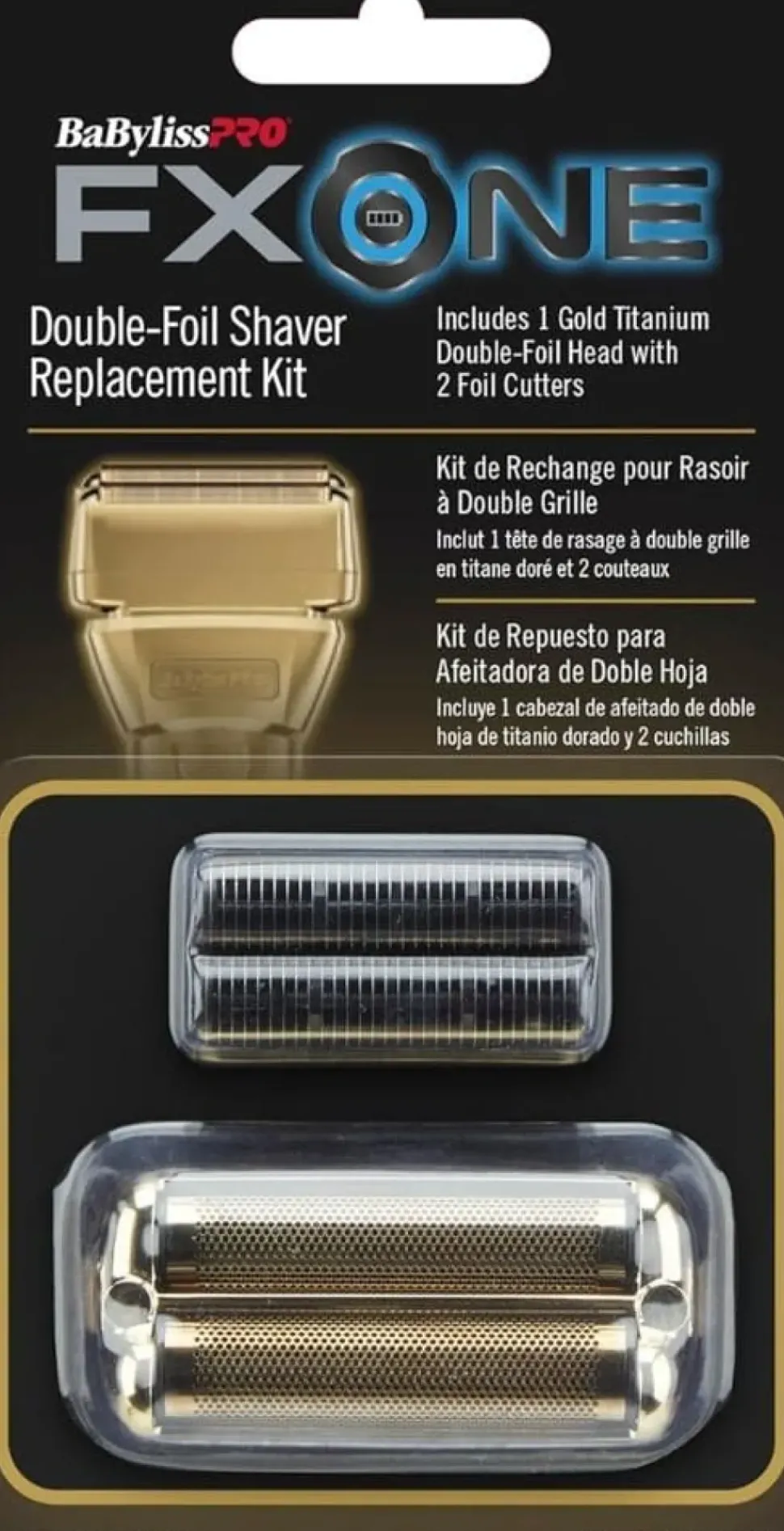 BaByliss PRO FXONE Replacement Foils & Cutters Gold
