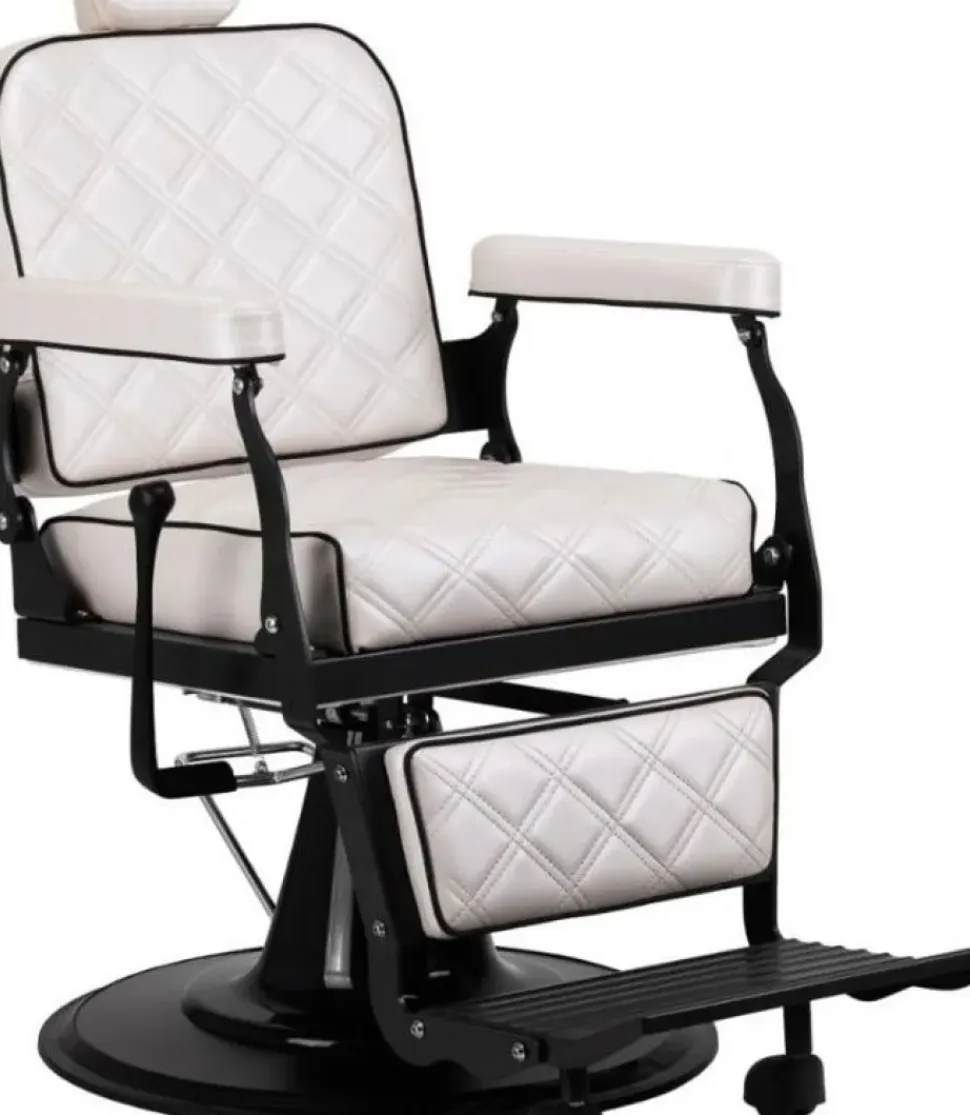 Barber Chair Carlos Extra Pearl