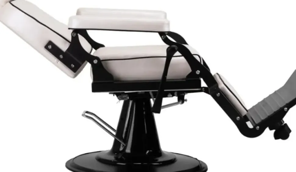 Barber Chair Carlos Extra Pearl