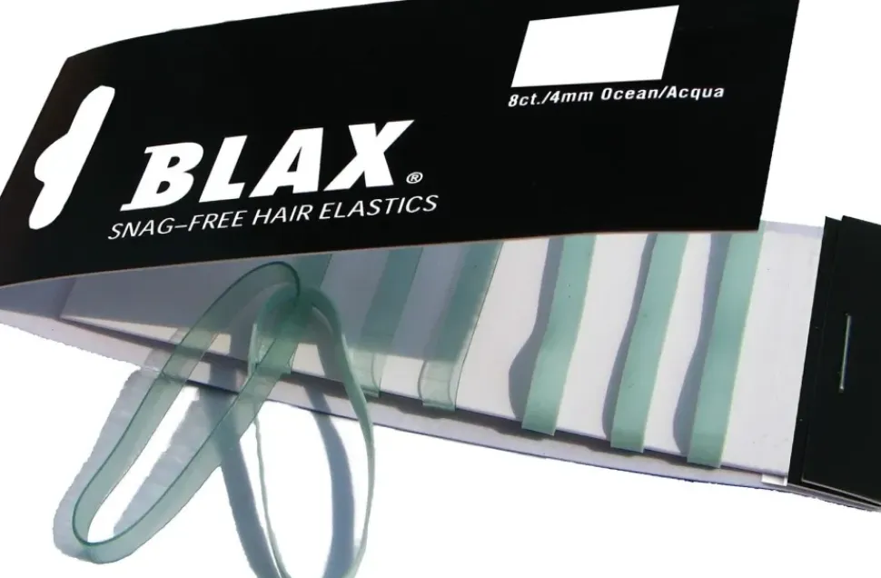 Blax Hair Elastics - Ocean 4 mm (8 Pcs)