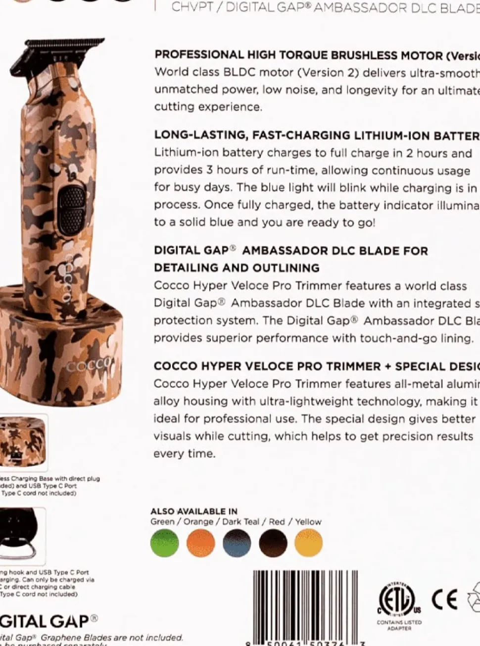 COCCO Hyper Velcro Pro Trimmer Army