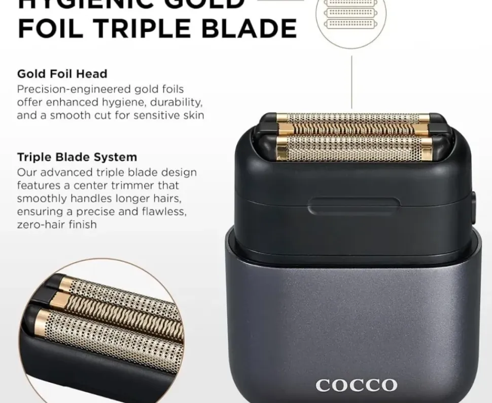 COCCO Impacto Micro Wet - Dry Shaver Grey