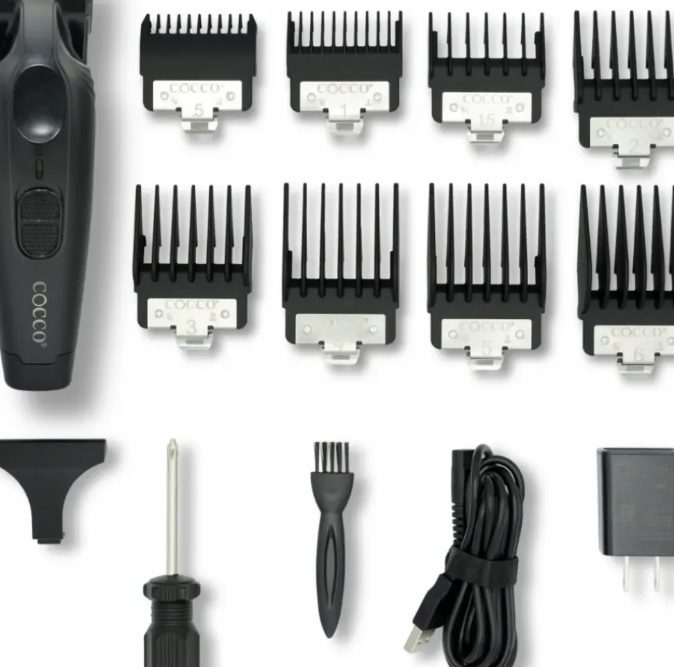 COCCO Velcro Pro Clipper Matte Black