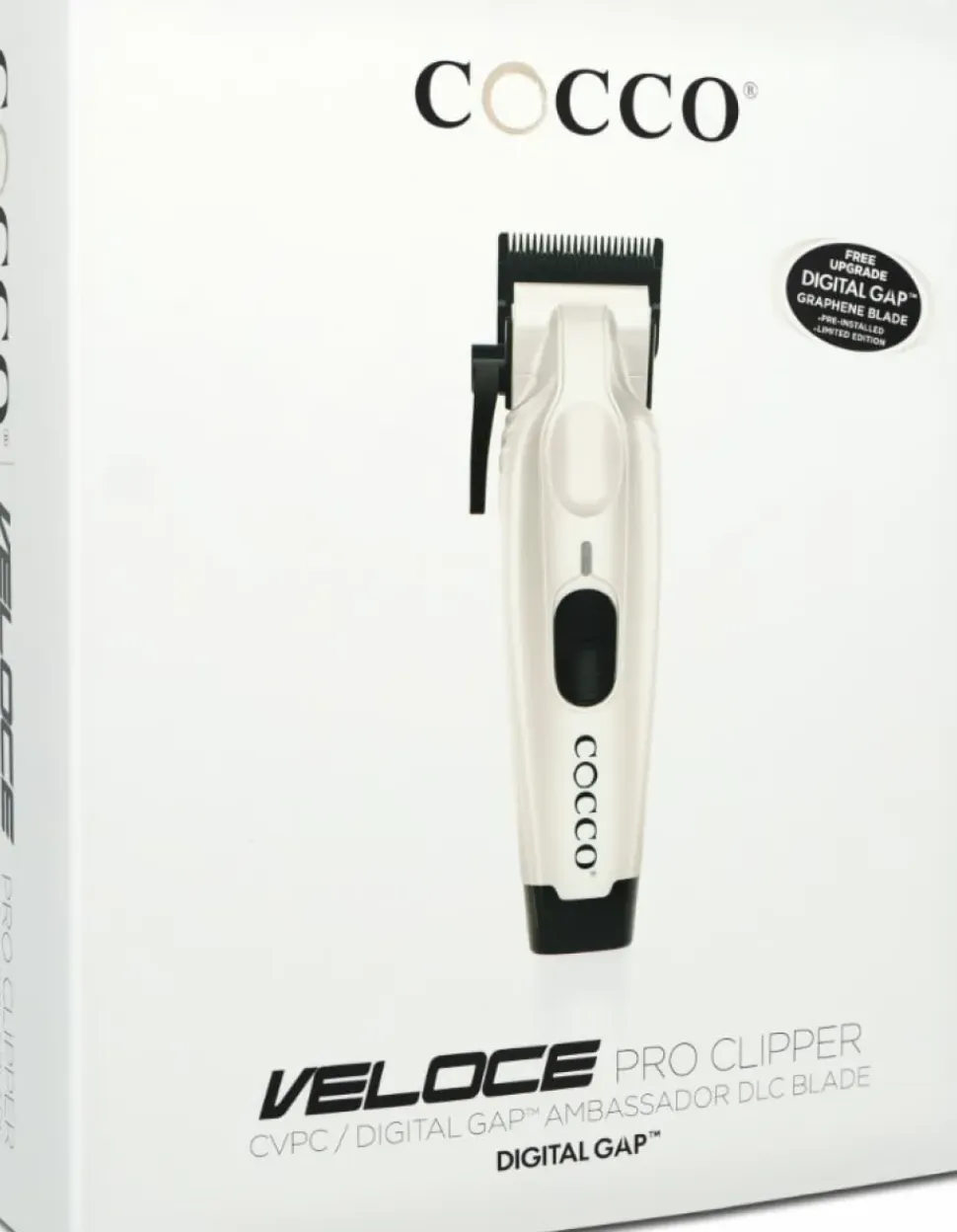 COCCO Velcro Pro Clipper Pearl White