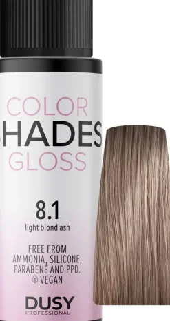 Dusy Color Shades 8.1 Light Blond Ash 60 ml