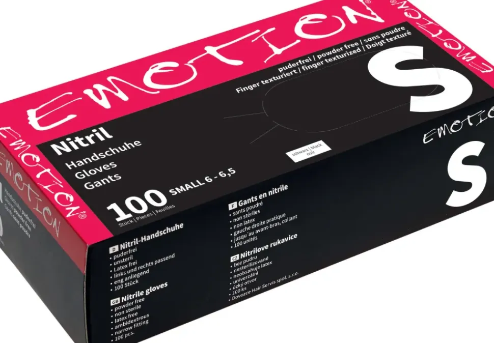 Efalock Emotion Nitril Gloves S Pow.-Free 100 pcs