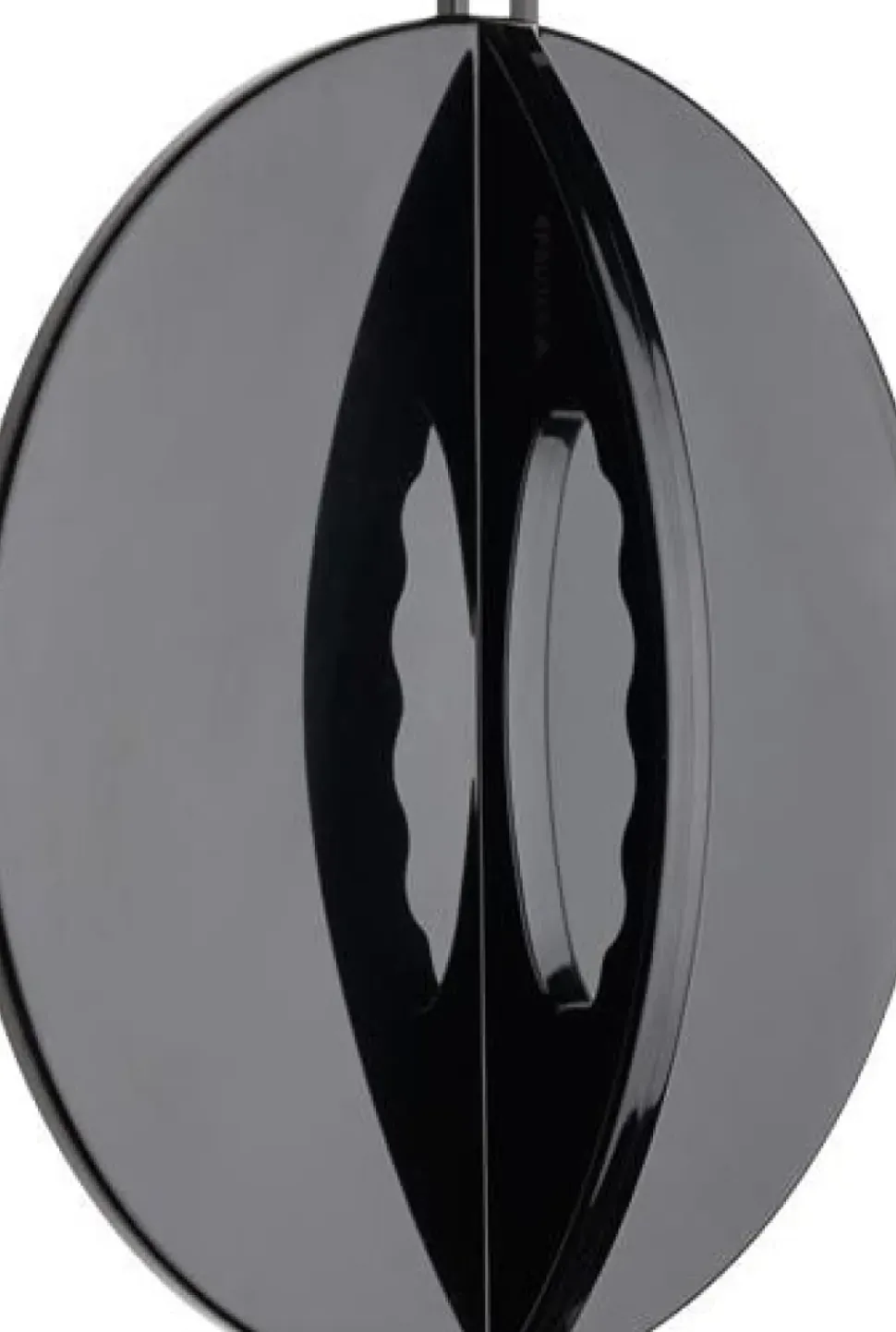 Efalock Hand Mirror Black Slim