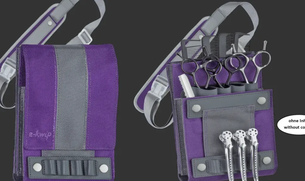 e-Kwip Scissor Bag Purple