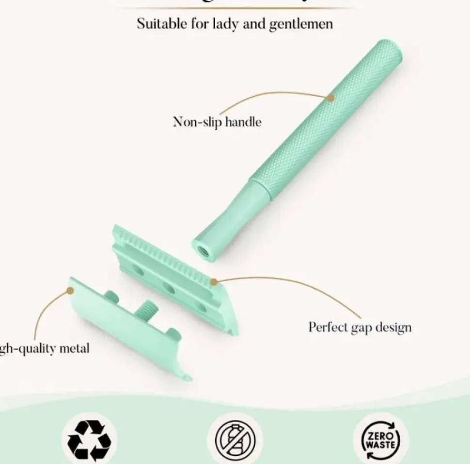 Ennva - Body Safety Razor Mint Green