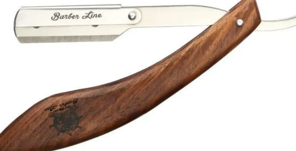 Eurostil - Wooden Handle Shaving Razor