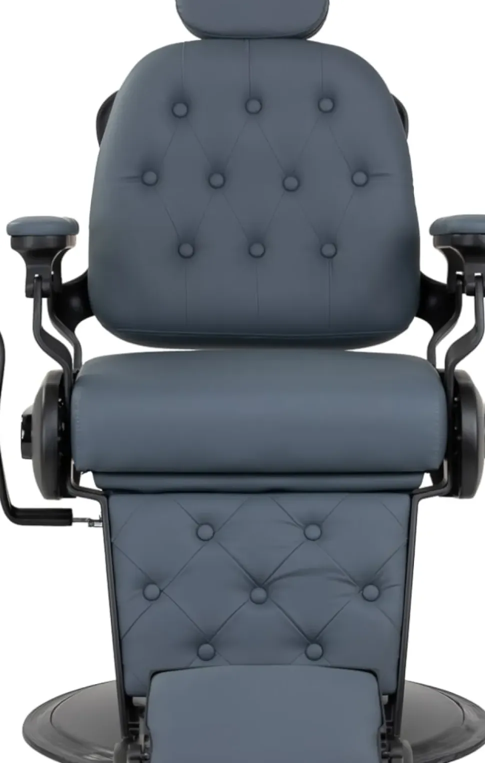 Gabbiano Barber Chair Francesco Black Graphite