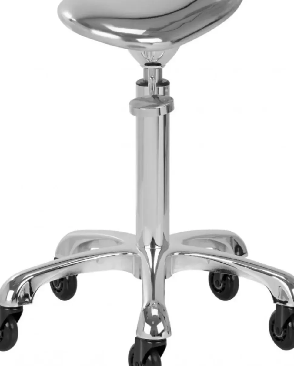 Gabbiano Fine Silver Stool