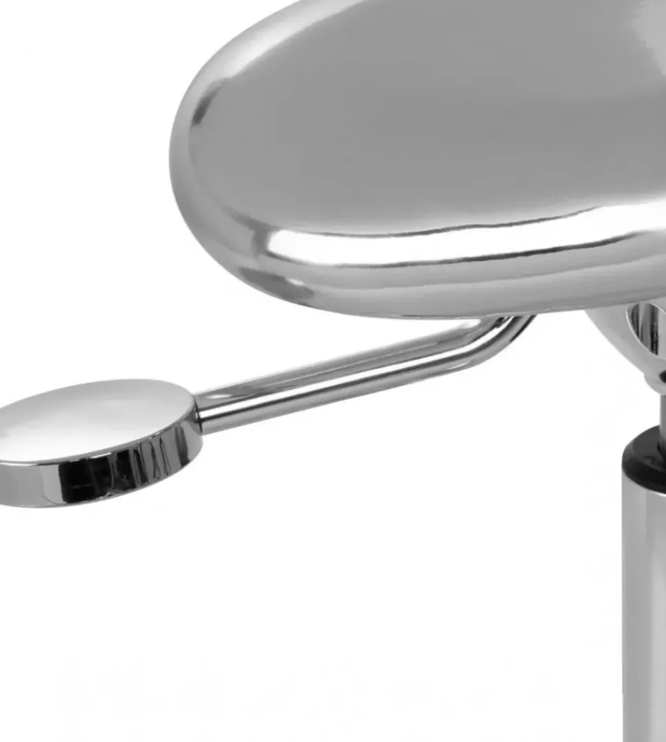 Gabbiano Fine Silver Stool