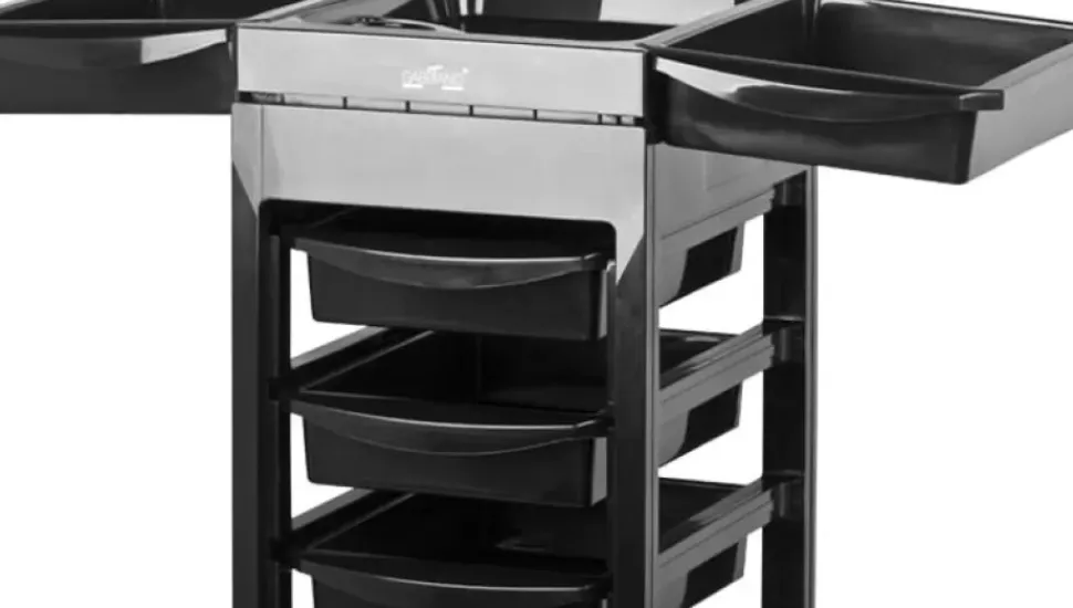 Gabbiano Hairdresser Helper Black 048A