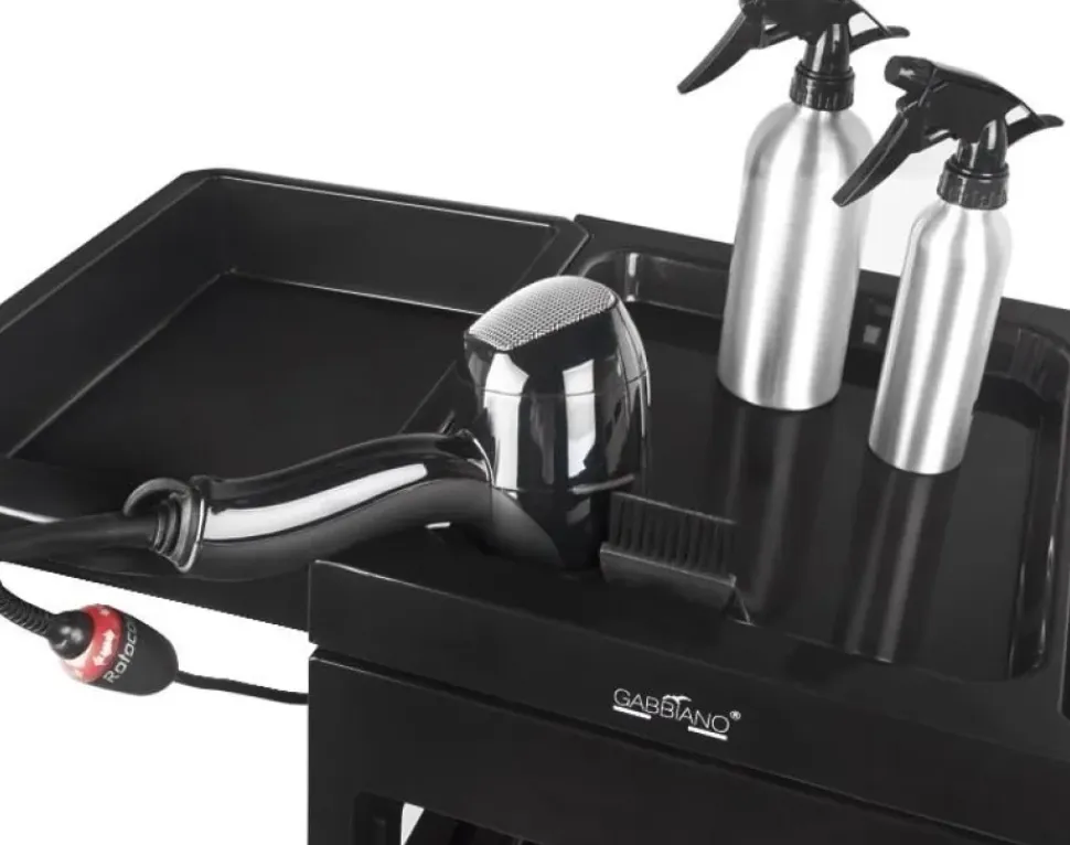 Gabbiano Hairdresser Helper Black 048A