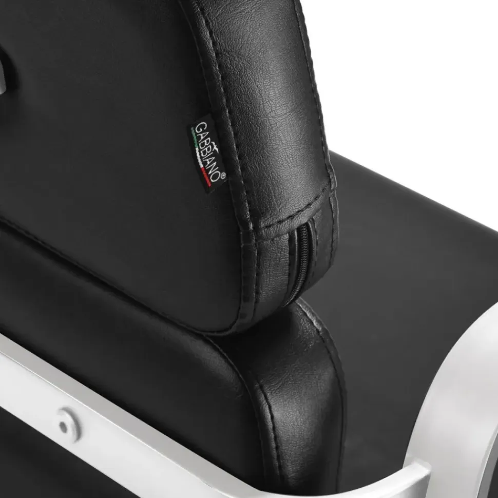 Gabbiano Hairdressing Chair Porto White Black