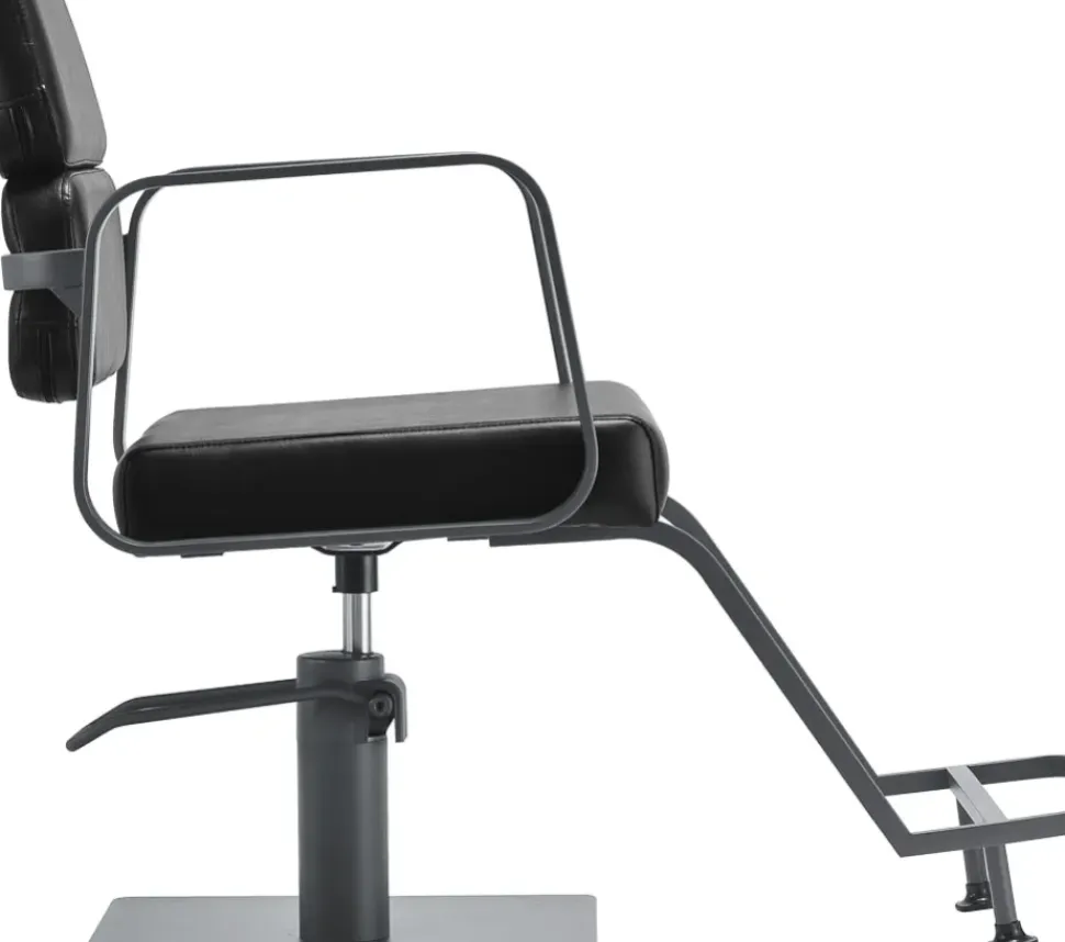 Gabbiano Hairdressing Chair Porto Black