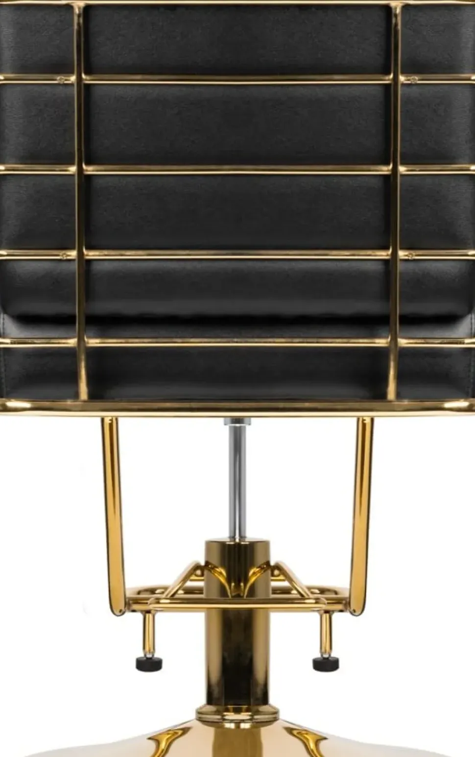 Gabbiano Hairdressing Chair Prato Gold Black
