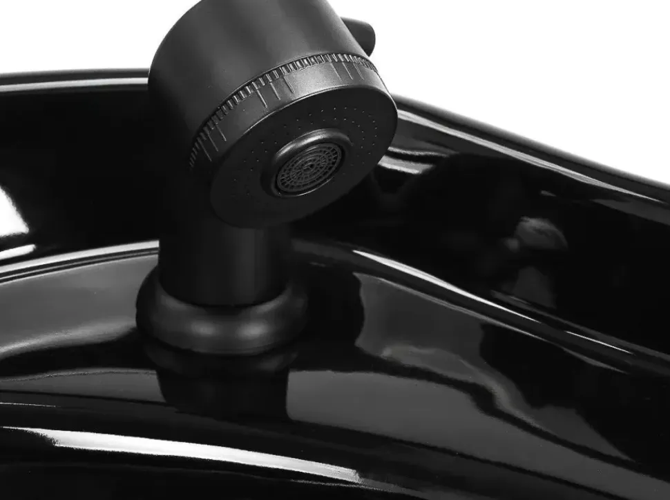 Gabbiano Hairdressing Wash Unit Bilbao - Black