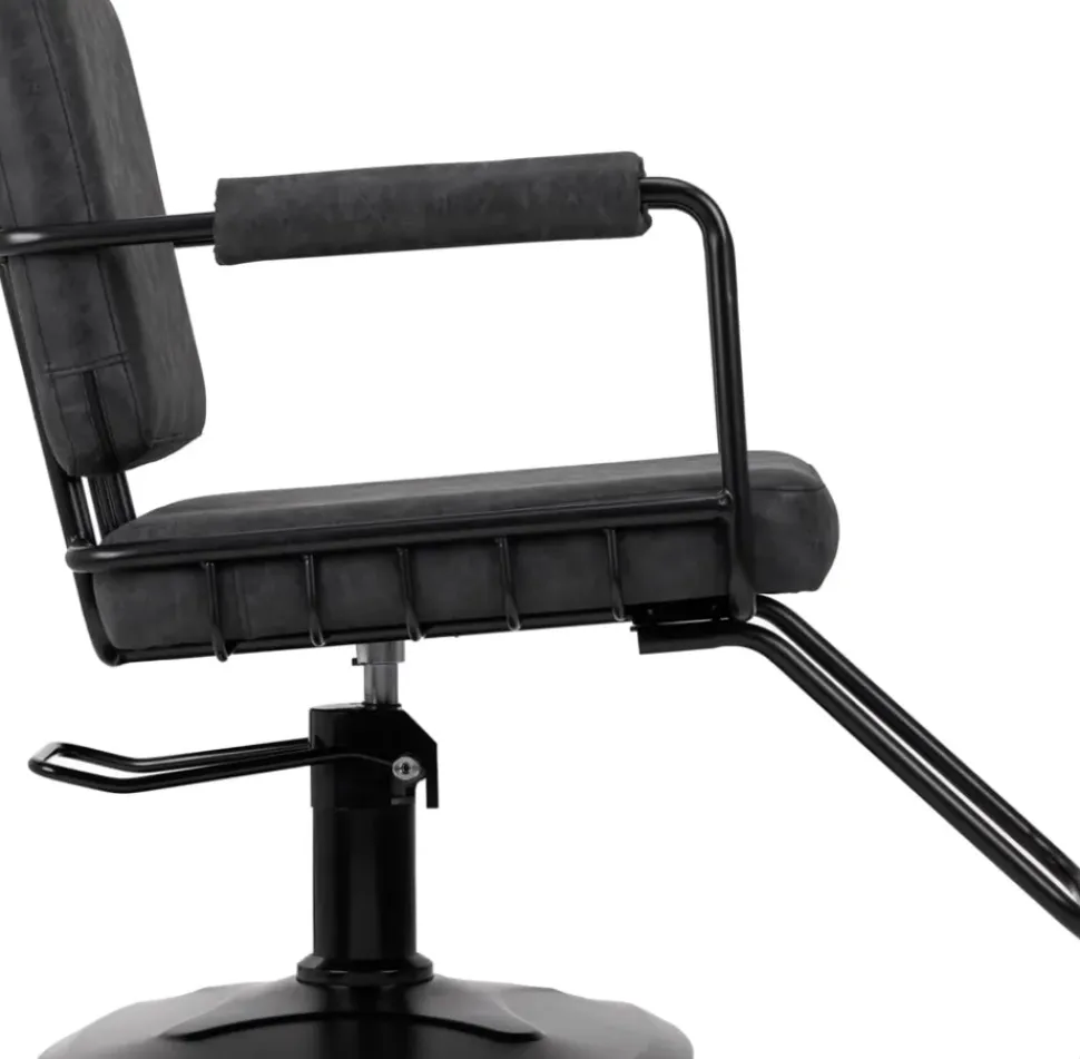 Gabbiano Katania Loft Old Leather Chair Black