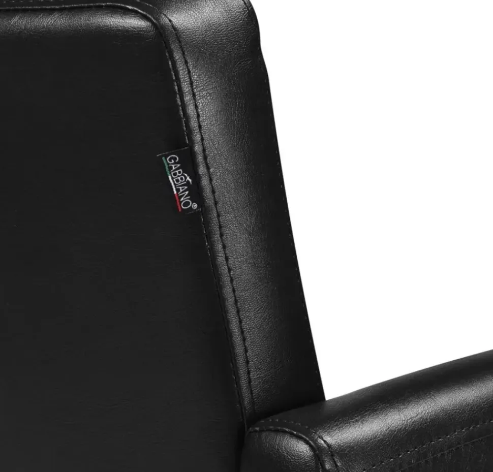 Gabbiano Mataro Hairdressing Chair - Black