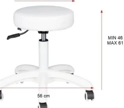 Gabbiano Stool am-303-2 Black