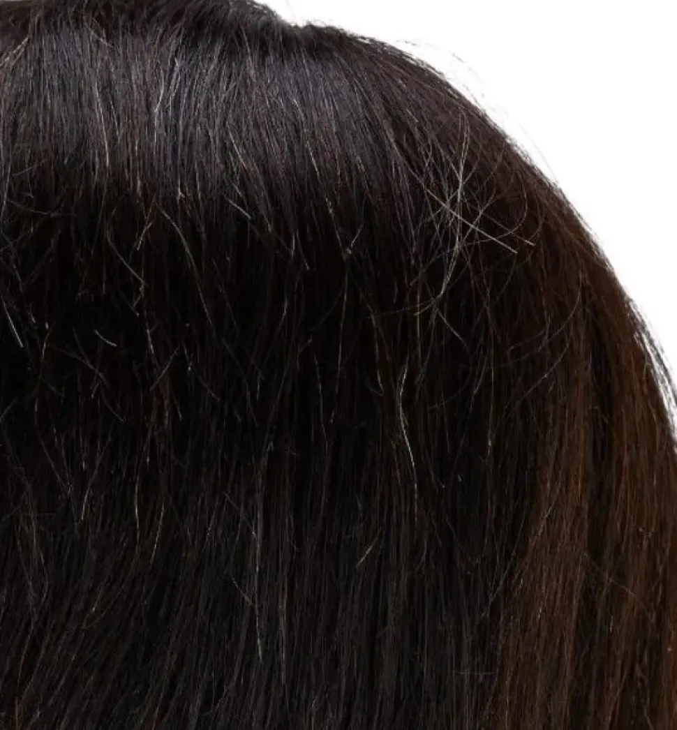Gabbiano WZ1 Hairdressing Training Head Natural Hair - 30 cm