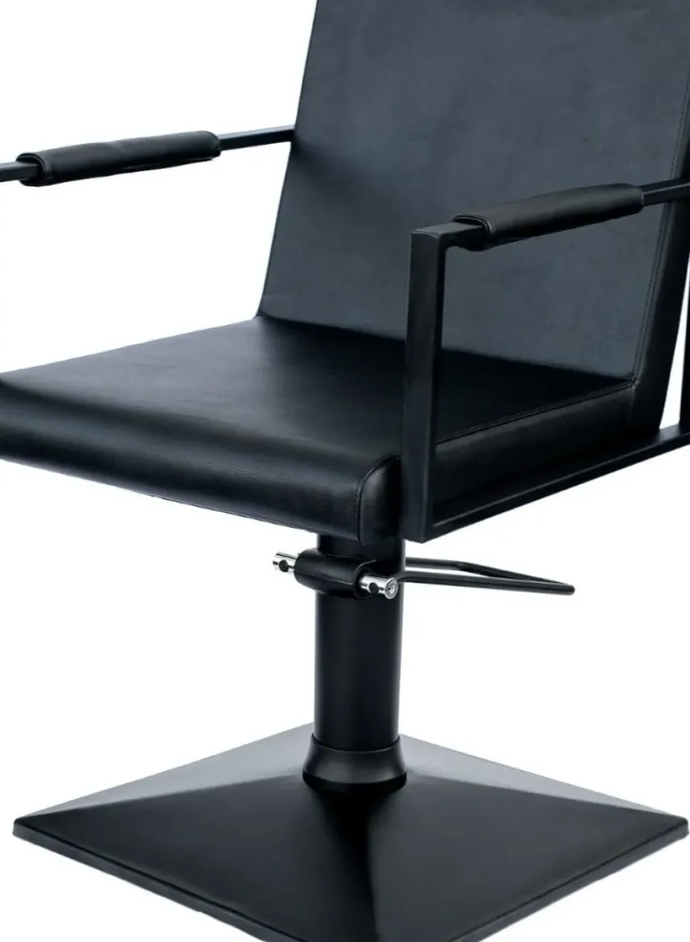 Hairway Styling Chair John Black Square Base