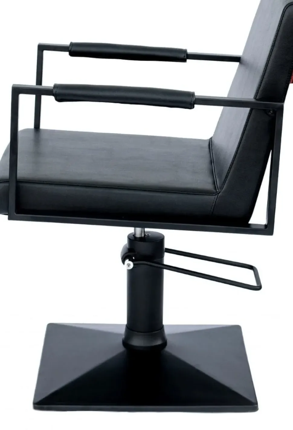 Hairway Styling Chair John Black Square Base