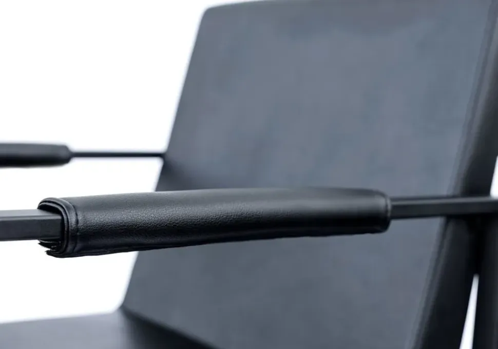 Hairway Styling Chair John Black Square Base
