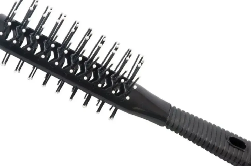Hairway - Tunnel Brush Double-Sided Black (U)