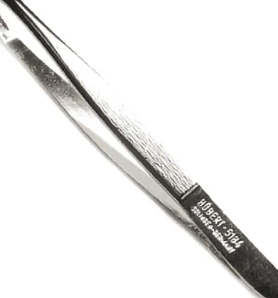 Hairway Tweezers Bent - 77 mm