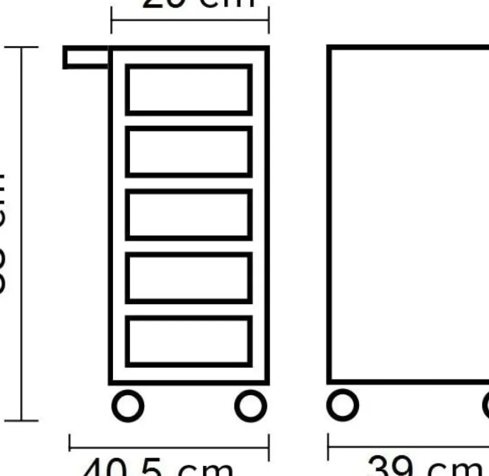 Hairway Work Trolley "Profi"
