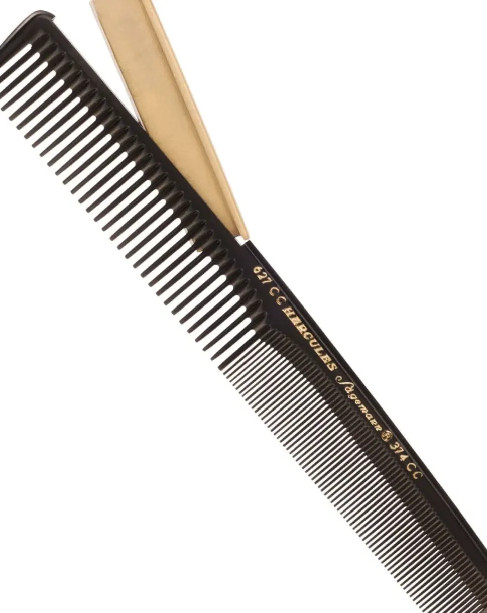 Hercules Sägemann Hair Cutting Comb with Blade 7", No. 627 CC