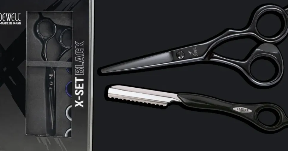 Joewell X-Set 5.75" incl. Feather Razor Black