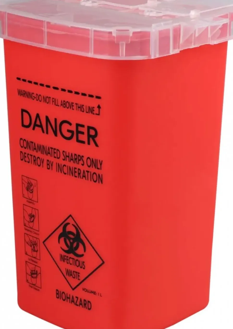 JRL Disposal Box Red