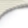 JRL Professional - Fine Teeth Tail Comb 8,5" White