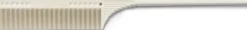 JRL Professional - Fine Teeth Tail Comb 8,5" White