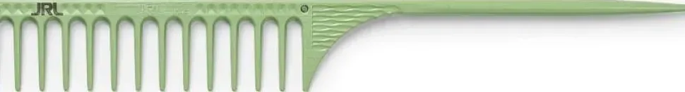JRL Professional - Fine Teeth Tail Comb 9.8" Light Green