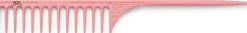 JRL Professional - Fine Teeth Tail Comb 9.8" Pink