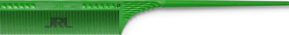 JRL Professional - Fine Theeth Tail Comb 8,5" Green