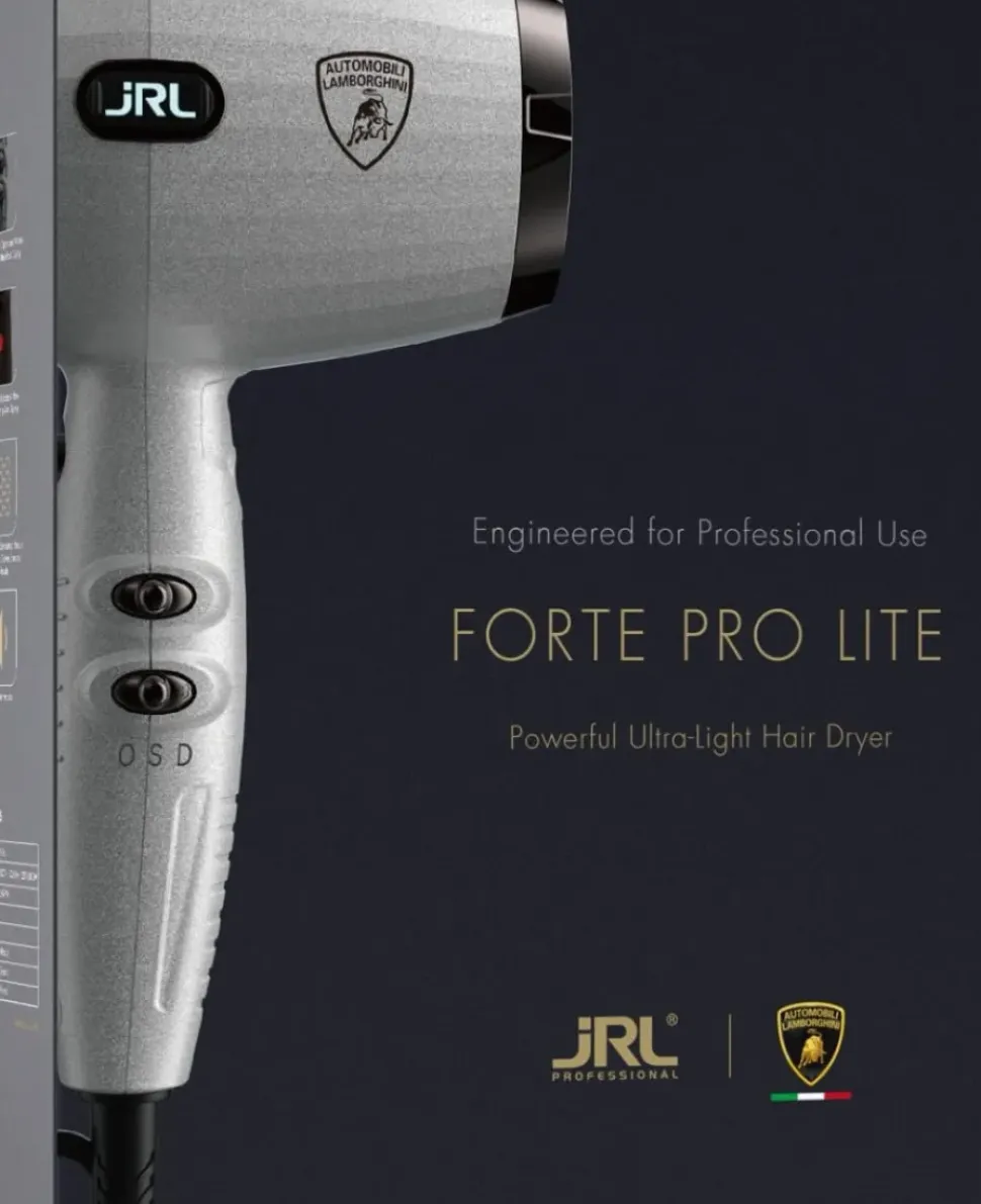 JRL Professional Lamborghini Forte Pro Lite 2020L Dryer White 2400 Watt